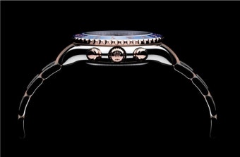 luxury watch case detail